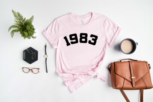 1983 Shirt, Birthday 1983 Shirt, 1983 Birthday, birthday year Shirts, birthday year Shirts Men, birthday year Shirts Women