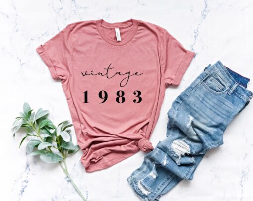 1983 Vintage Shirt, 1983 Retro Shirt, Vintage 1983 Shirt, 40th Birthday Gift For Women, 40th Birthday Gift For Men