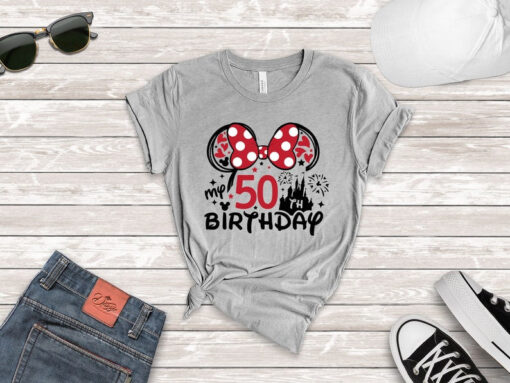 50th Birthday Party Shirts, Minnie 50 Years Old Shirt, Gift For 50th Birthday