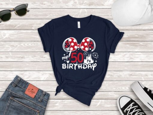 50th Birthday Party Shirts, Minnie 50 Years Old Shirt, Gift For 50th Birthday