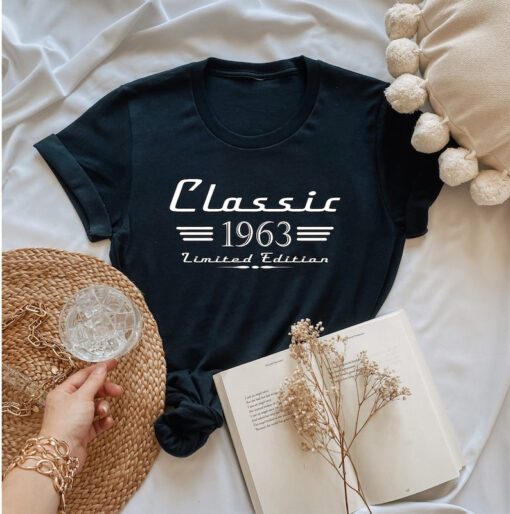 60th Birthday Auto Owner Gift, Classic 1963 Car Lover Shirt, 60th Retro Vintage Gift, Turning 60 Mechanic Gift