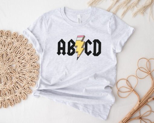 ABCD Shirt, Cute Teacher Shirts, Funny Teacher Shirt, Preschool Teacher Shirt, Prek Teacher Shirt