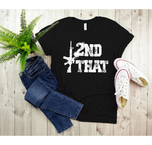 Armed And Daddy T-shirt, Second That Shirt, Second Amendment, I 2nd That T Shirt,Veteran Shirt, Political T Shirt, Dad Shirt