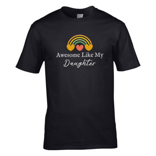 Awesome Like My Daughter Embroidered Shirt. Gifts Men Funny Father_s. Unisex Sweatshirt