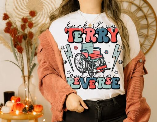 Put It In Reverse Terry Shirt, Cute Funny July 4th Shirt, Put It In Reverse Terry Shirt