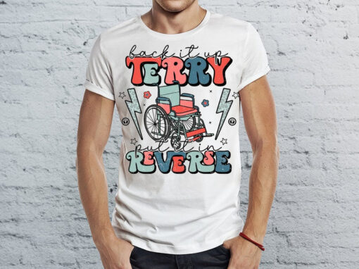 Put It In Reverse Terry Shirt, Cute Funny July 4th Shirt, Put It In Reverse Terry Shirt