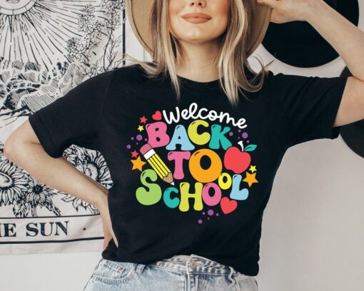 Welcome Back To School Shirt, Teacher Shirt, First Day Of School Shirt, Back To School Shirt