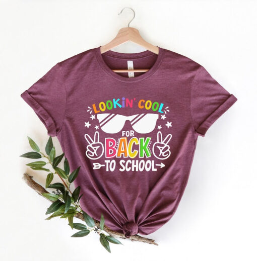 Looking So Cool To Back School Shirt, Back to School, First Day of School Outfit