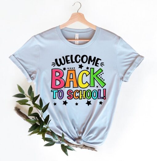 Welcome Back To School Shirt Shirts,Teach Love Inspire Shirt,Back To School Shirt