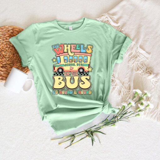 The Wheels On The Bus Shirt, Go Back To School Shirt