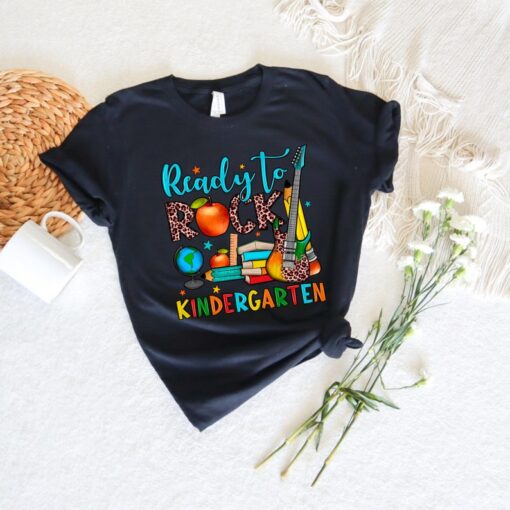 Ready To Rock Kindergarten Shirt, Back To School T-Shirt