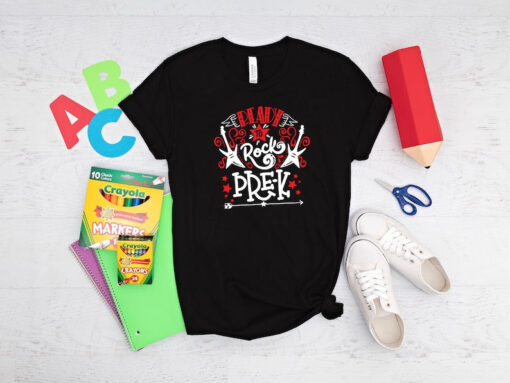 Ready To Rock Pre-K Shirt, Pre-K Shirt, Back To School Shirt