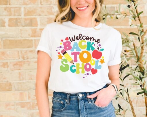 Welcome Back To School Shirt, Teacher Shirt, First Day Of School Shirt, Back To School Shirt