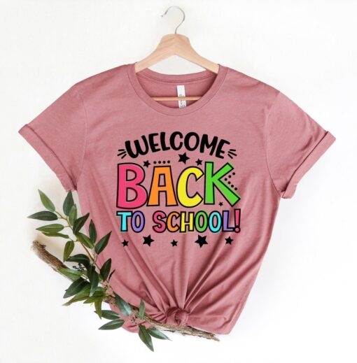 Welcome Back To School Shirt Shirts,Teach Love Inspire Shirt,Back To School Shirt