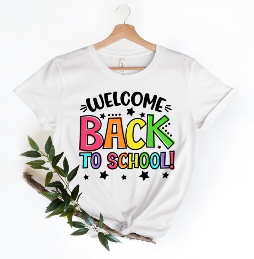 Welcome Back To School Shirt Shirts,Teach Love Inspire Shirt,Back To School Shirt