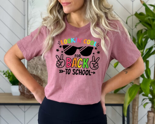 Looking So Cool To Back School Shirt, Back to School, First Day of School Outfit