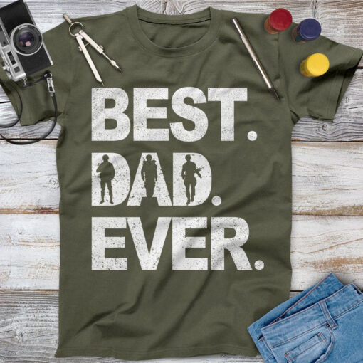 Best Dad Ever Veteran Shirt, Memorial Day, Independence Day, Veterans Gift, Army Veteran