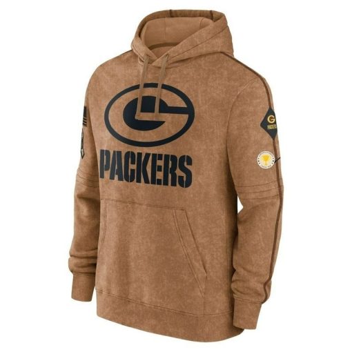 Men's Chicago Football Stitched Brown 2023 Hoodie