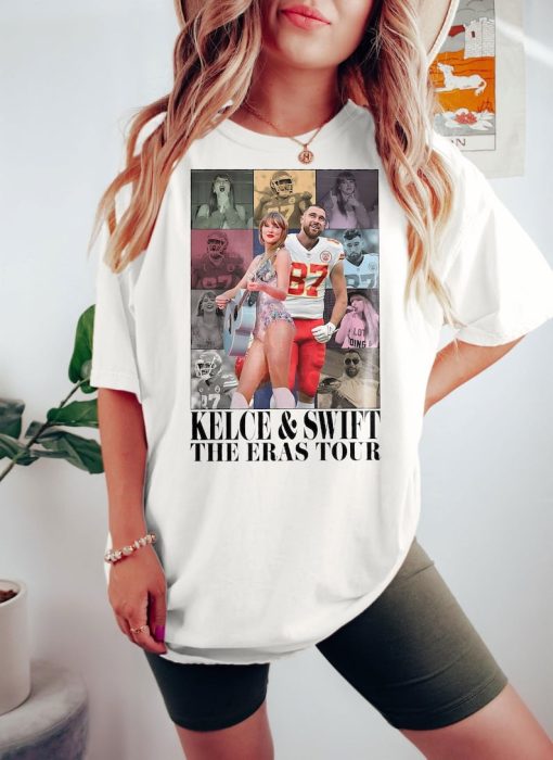 Comfort Colors Taylor Swiftie Travis Kelce Eras Tour Shirt