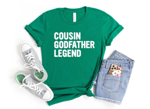 Cousin Godfather Legend Shirt, Uncle Gift Shirt, Gift For Godfathe