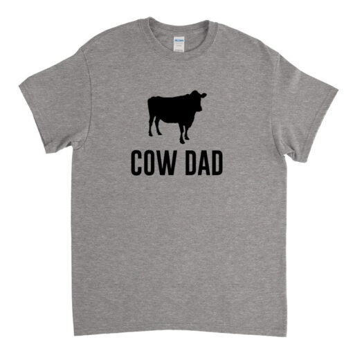 Cow Shirt, Cow Dad Shirt, Cow Farmer, Cow Gift, Dairy Farmer