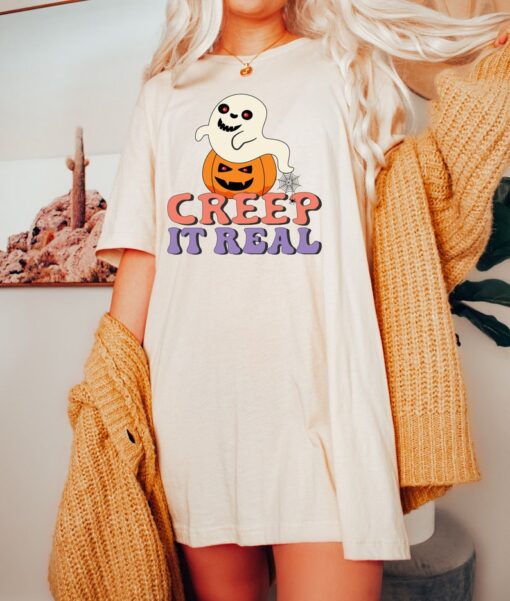 Creep It Real Shirt, Halloween Shirt, Funny Halloween Shirt, Spooky Season, Spooky Shirt,Halloween Tee, Fall Shirt