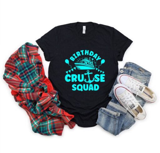 Cruise Squad 2023 Shirt, Birthday Cruise Squad Tshirt,Funny Birthday Cruise Shirt, Birthday Cruise Shirt