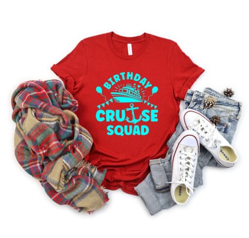 Cruise Squad 2023 Shirt, Birthday Cruise Squad Tshirt,Funny Birthday Cruise Shirt, Birthday Cruise Shirt