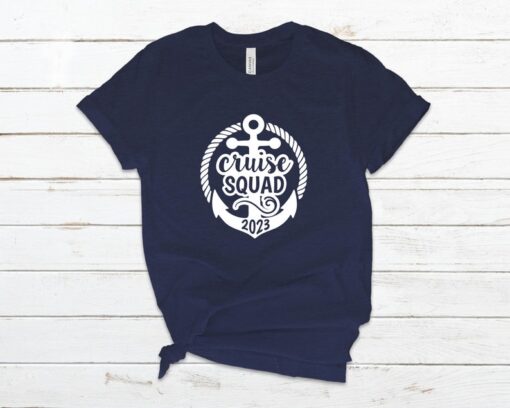 Cruise Squad 2023 Shirt, Cruise Group Shirts, , Family Matching Vacation Cruise Shirt,Family Cruise Trip Tee