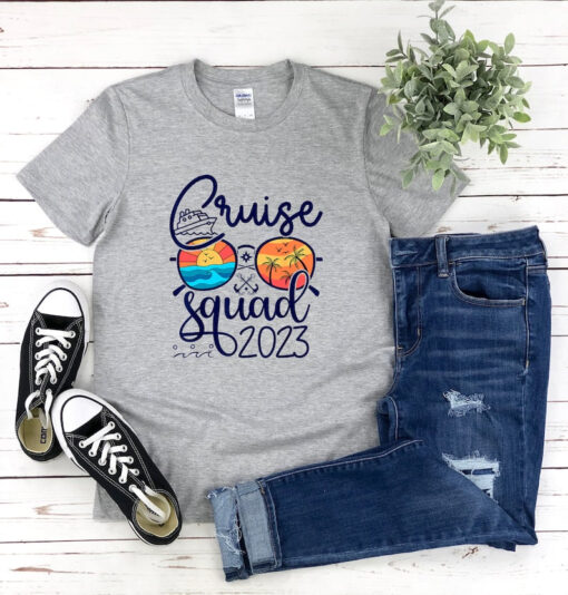 Cruise Squad 2023 Shirt, Cruise Squad shirt,Family Travel Shirt, Travel Squad,matching Family Outfit