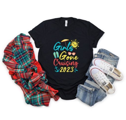 Cruise Squad 2023 Shirt, Girls Gone Cruising 2023 Tshirt,Girl Cruise Shirt,Funny Girls Cruising Shirt