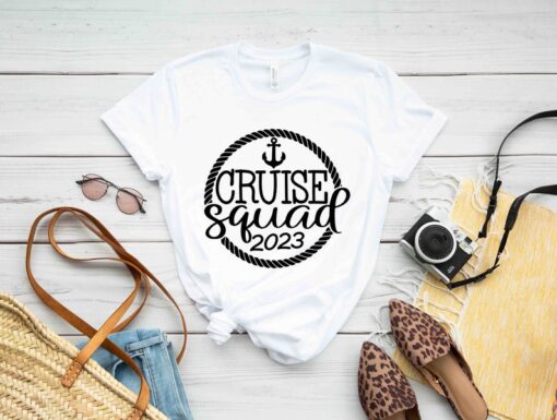 Cruise Squad 2023 T-shirt, Family Cruise T-Shirts, Matching Vacation Shirts, 2023 Cruise Squad, Cruise 2023 Shirts