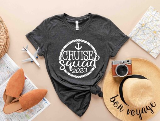 Cruise Squad 2023 T-shirt, Family Cruise T-Shirts, Matching Vacation Shirts, 2023 Cruise Squad, Cruise 2023 Shirts