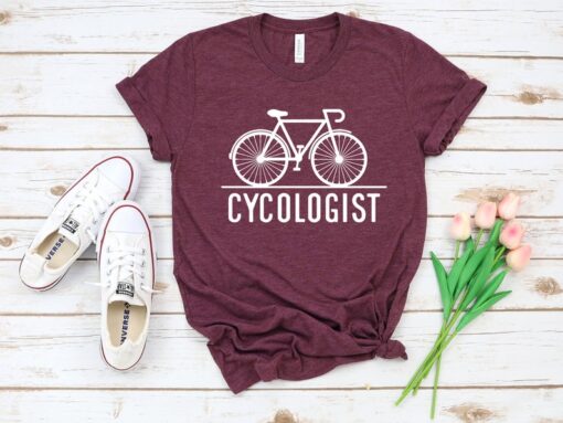 Cycologist Shirt, Bicycle Shirt, Cycling Shirt, Bicycle Shirt