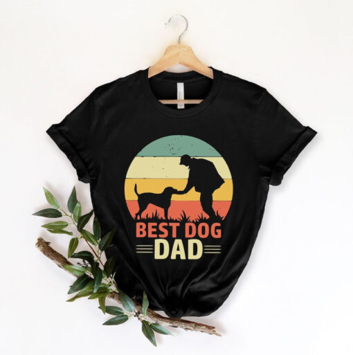 Dog Dad Shirt, Best Dog Dad Ever Shirt, Fathers Day Gift, Dog Lover Gift Funny Shirt Men