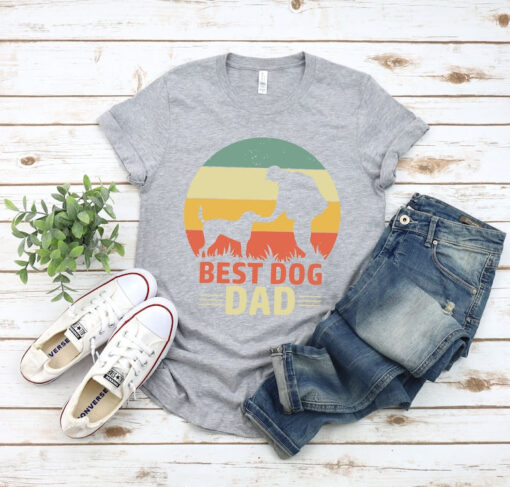 Dog Dad Shirt, Best Dog Dad Ever Shirt, Fathers Day Gift, Dog Lover Gift Funny Shirt Men