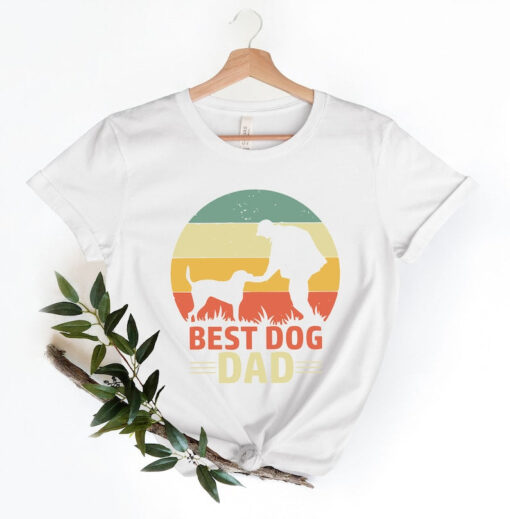 Dog Dad Shirt, Best Dog Dad Ever Shirt, Fathers Day Gift, Dog Lover Gift Funny Shirt Men