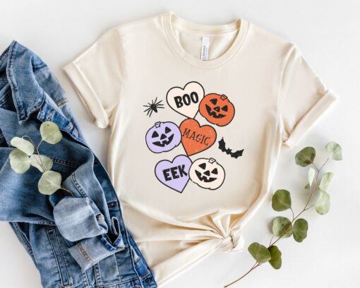 Doodles Halloween Shirt, Halloween Shirt, Cute Halloween Theme Shirt, Happy Halloween Shirt