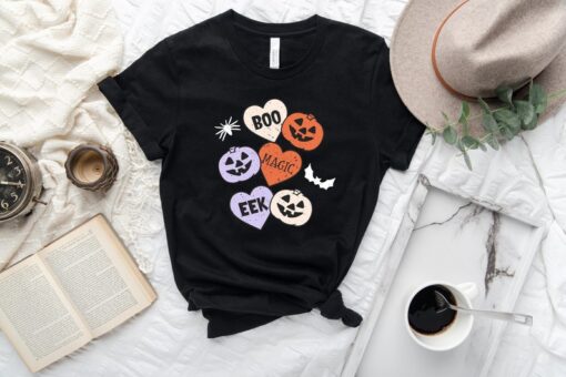 Doodles Halloween Shirt, Halloween Shirt, Cute Halloween Theme Shirt, Happy Halloween Shirt