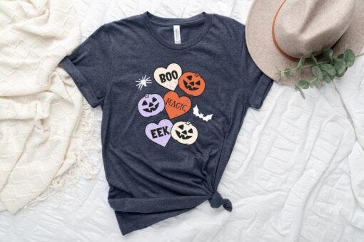 Doodles Halloween Shirt, Halloween Shirt, Cute Halloween Theme Shirt, Happy Halloween Shirt