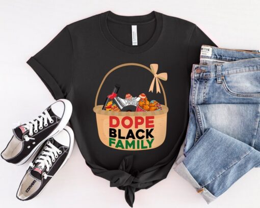 Dope Black Family Shirt, Dope Black Family Easter Egg Men's, Shirt, African American Easter Basket Tees