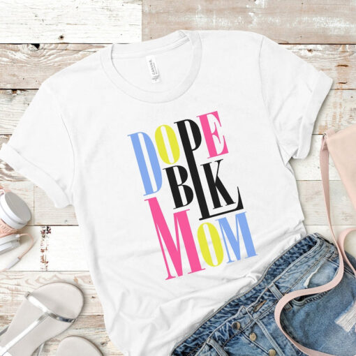 Dope Black Family Shirt, Dope Black Mom Jersey tshirt| Mom Shirt, Mama Shirt| Mom Life Shirt, Gift for mom