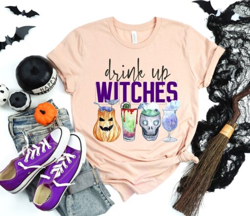 Drink Up Witches Shirt | Halloween Party Shirt, Halloween Party Outfit, Halloween Gift, Halloween Shirts for Women