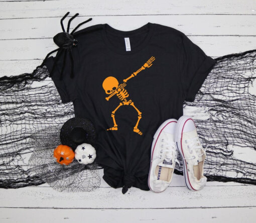 Dubbing Skeleton Shirt, Halloween Party, Halloween Shirt, Skeleton T, Halloween Outfits, Halloween Funny Shirt