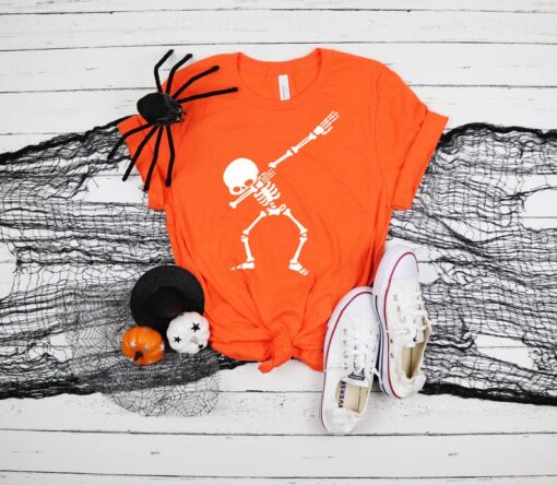 Dubbing Skeleton Shirt, Halloween Party, Halloween Shirt, Skeleton T, Halloween Outfits, Halloween Funny Shirt