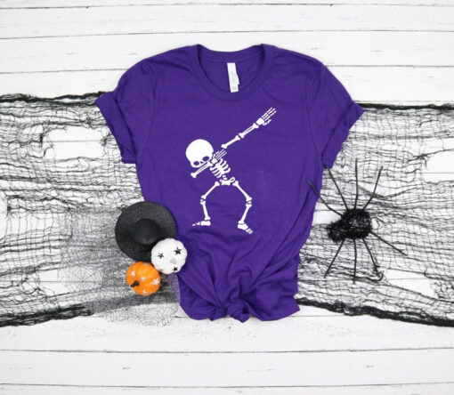 Dubbing Skeleton Shirt, Halloween Party, Halloween Shirt, Skeleton T, Halloween Outfits, Halloween Funny Shirt