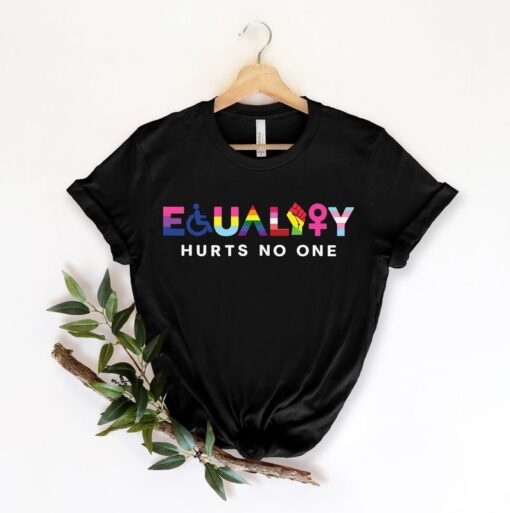 Equality Hurts No One Shirt, Black Lives Matter, Equal Rights, Pride Shirt, LGBT Shirt, Social Justice