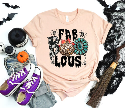 Fab Boo Lous Halloween shirt, Halloween Shirt, Halloween Tees,Halloween Party T-shirt,Funny Halloween Shirts