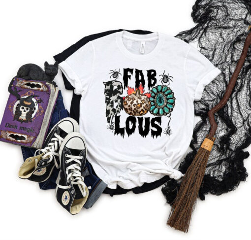 Fab Boo Lous Halloween shirt, Halloween Shirt, Halloween Tees,Halloween Party T-shirt,Funny Halloween Shirts