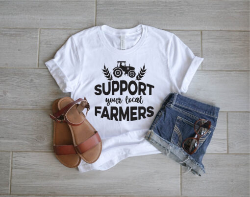 Farm Shirt, Support Your Local Farmer Shirt, Support Your Local Farmer T-Shirt , Funny Farm Tee